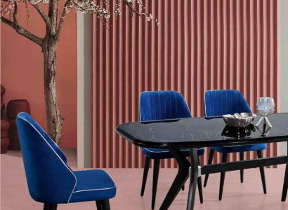 Modern Esszimmer Set Garnitur Sitz Möbel Essgruppe Esstisch Polster 5tlg.